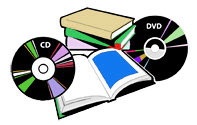 Books, CDs, DVDs