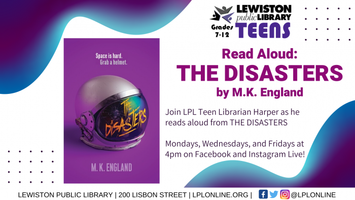 Read Aloud: THE DISASTERS by M.K. England