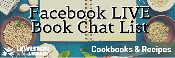 Facebook LIVE Book Chat List: Cookbooks & Recipes