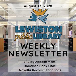 August 17, 2020 Weekly Newsletter