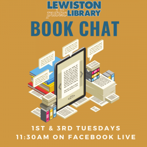 LPL Book Chat: 1st & 3rd Tuesdays, 11:30AM on Facebook Live