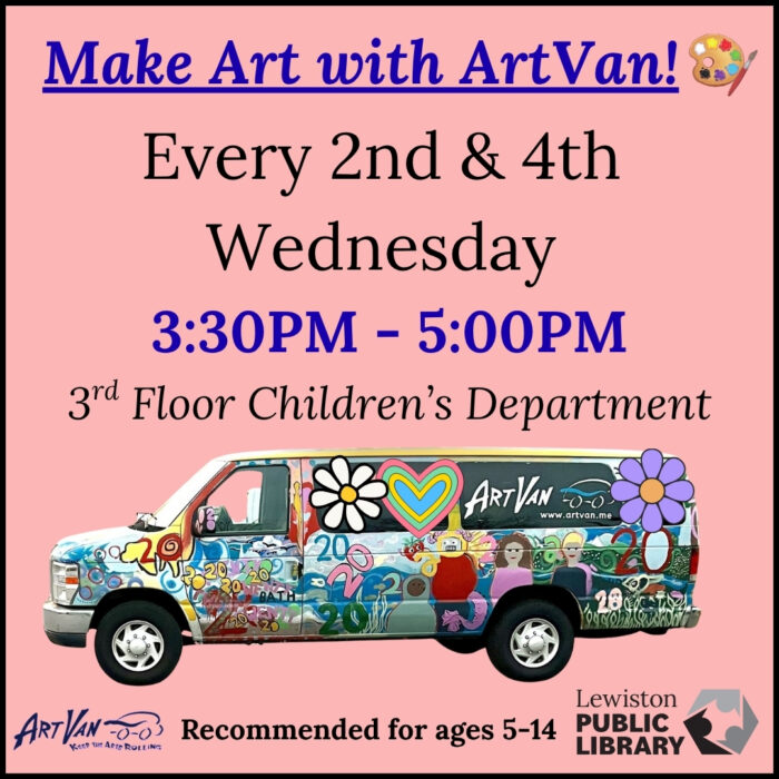 Graphic for ArtVan programs.