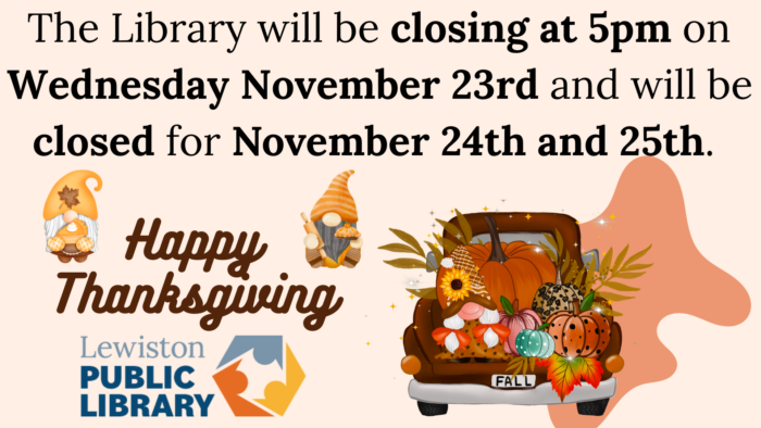 Thanksgiving Closure