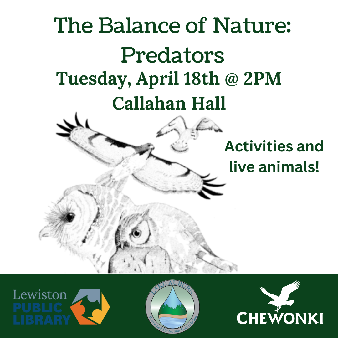 Rescheduled Predators The Balance of Nature // Lewiston Public