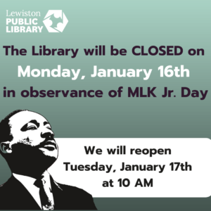 MLK Jr. Day Closure