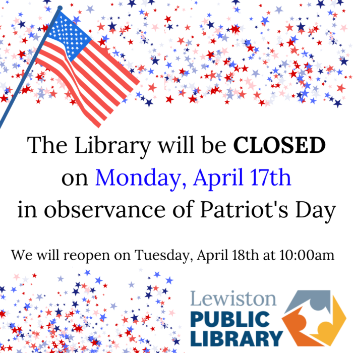 Icon for library closure April 17th