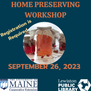 Icon for Fall 2023 Preserving the Harvest workshop