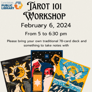 icon for Tarot 101 Workshop for 2024