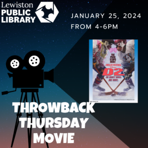 Icon for TBT January 2024 movie with D2: Mighty Ducks movie poster