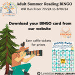Icon for Summer Reading Bingo Program