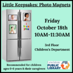 Graphic for Little Keepsakes: Photo Magnets program.