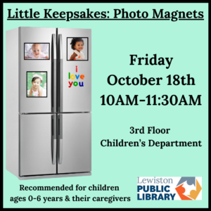 Graphic for Little Keepsakes: Photo Magnets program.