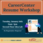 Graphic for CareerCenter Resume Workshop