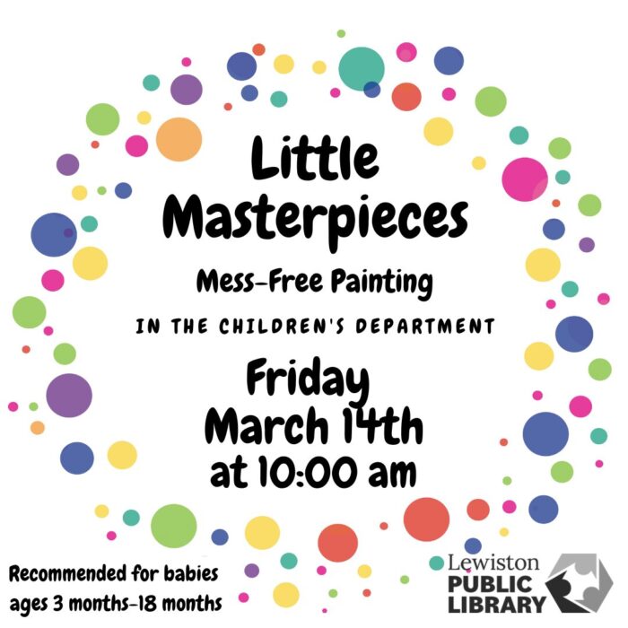 Graphic for Little Masterpieces - Mess Free Painting program.