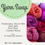 Graphic for yarn swap program