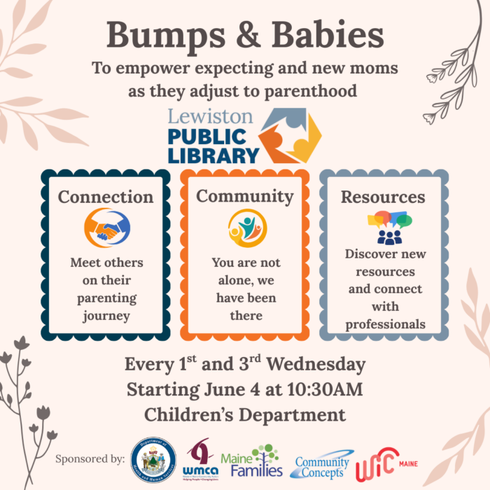 Graphic for Bumps and Babies program.