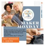 Graphic for maker monday program