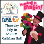 Graphic for the Reading is Magic program.