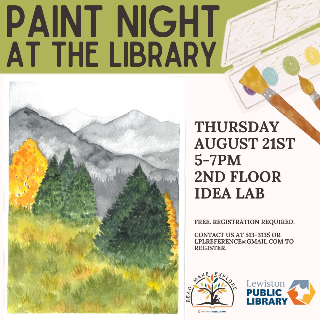 graphic for paint night program