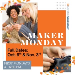 graphic for maker monday program