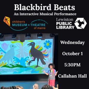 Graphic for Blackbird Beats program.