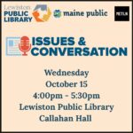 graphic for Issues & Conversations program