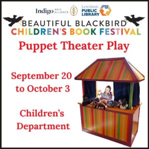 Graphic for Beautiful Blackbird Theater Play program.