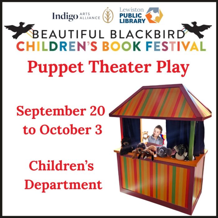 Graphic for Beautiful Blackbird Theater Play program.