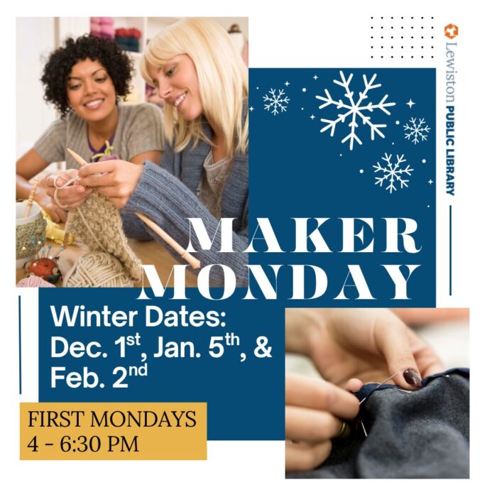 graphic for maker monday program