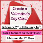 Graphic for create a valentine's day card passive program.