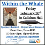 Graphic for Within the Whale program.