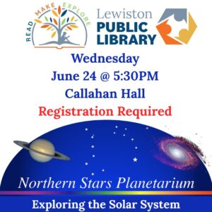 Graphic for the Northern Stars Planetarium program.