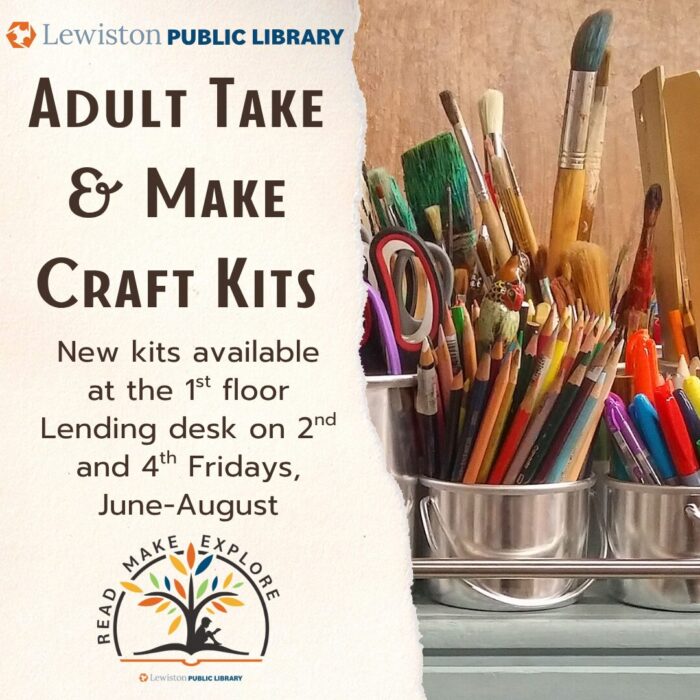 graphic for adult take & make program