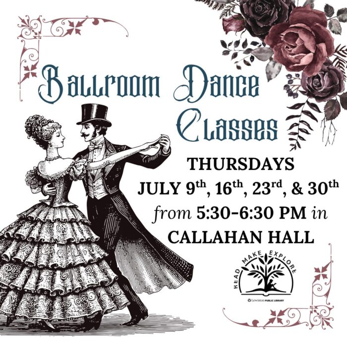 graphic for ballroom dance classes