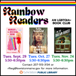graphic for rainbow readers book club