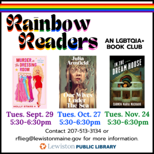 graphic for rainbow readers book club