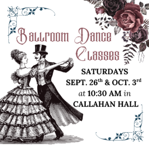 graphic for ballroom dance classes