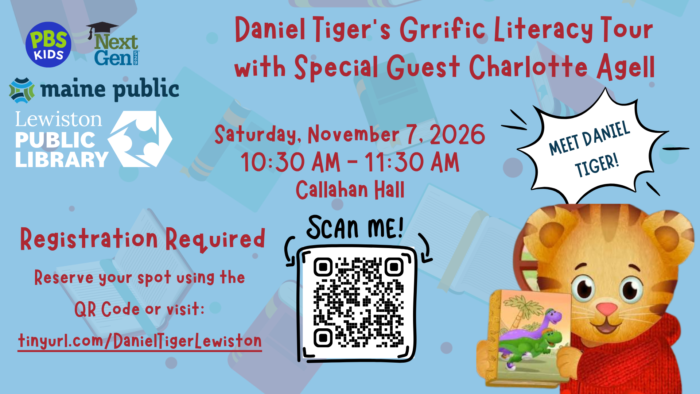 Graphic for Daniel Tiger program.